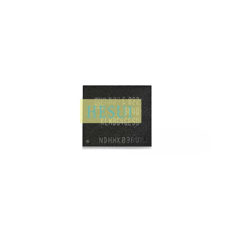 Used&Not NEW&Send after Measure KLMBG4GESD-B04Q 32GB industrial grade 5.1 version eMMC storage font IC 0-10