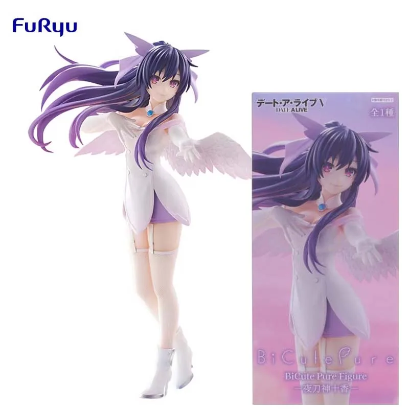 

В наличии: Фигурка FuRyu BiCute Pure DATE A LIVE Yatogami Tohka ~Angel Ver.~ из ПВХ, 23 см, коллекционная модель аниме-персонажа