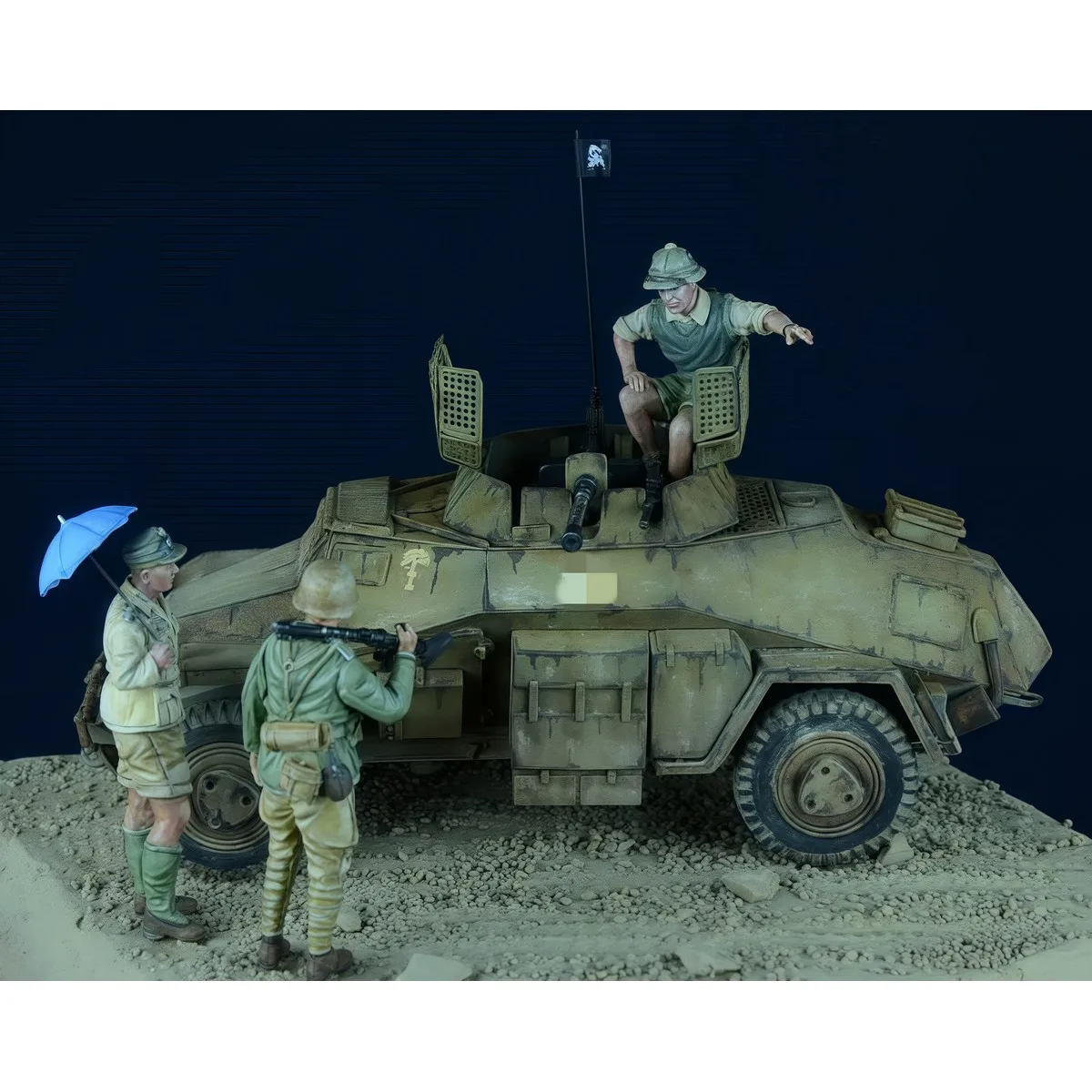 

Комплект неокрашенной модели из смолы 1/72, военная тема, африканская армия (3 человека) в разобранном и неокрашенном виде GK