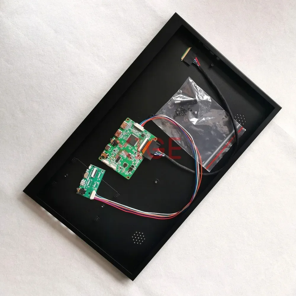 

Fit LP156WF4 Controller Driver Board+Metal Case 2 Mini-HDMI 15.6" 1920*1080 LVDS 40 Pin DIY Kit Micro USB Portable Refit Display