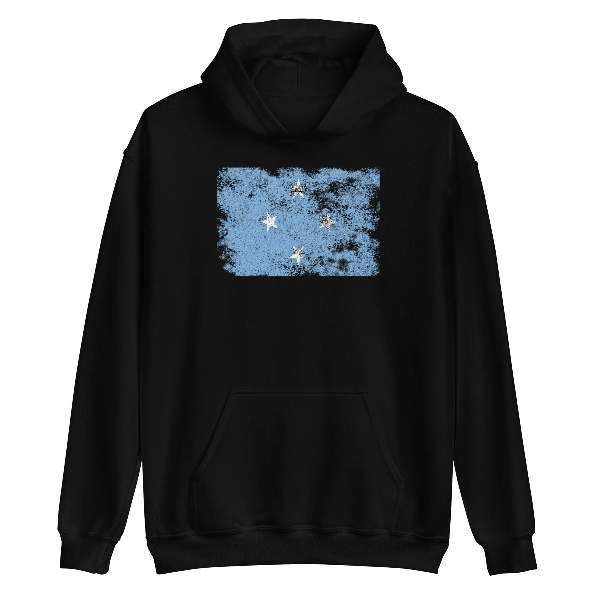 

Micronesia Flag Hoodie Men's and Women's Long Sleeve Sweatshirt Pullover Retro Hip Hop Streetwear Sportswear Tops Men Clothing