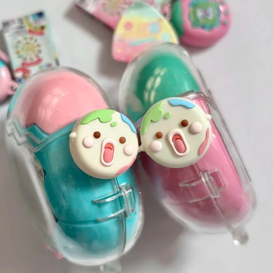 

Силиконовый чехол для кнопок Tamagotchi Paradise с милым рисунком Земли, нескользящий, легко устанавливается, для кнопок Tamagotchi