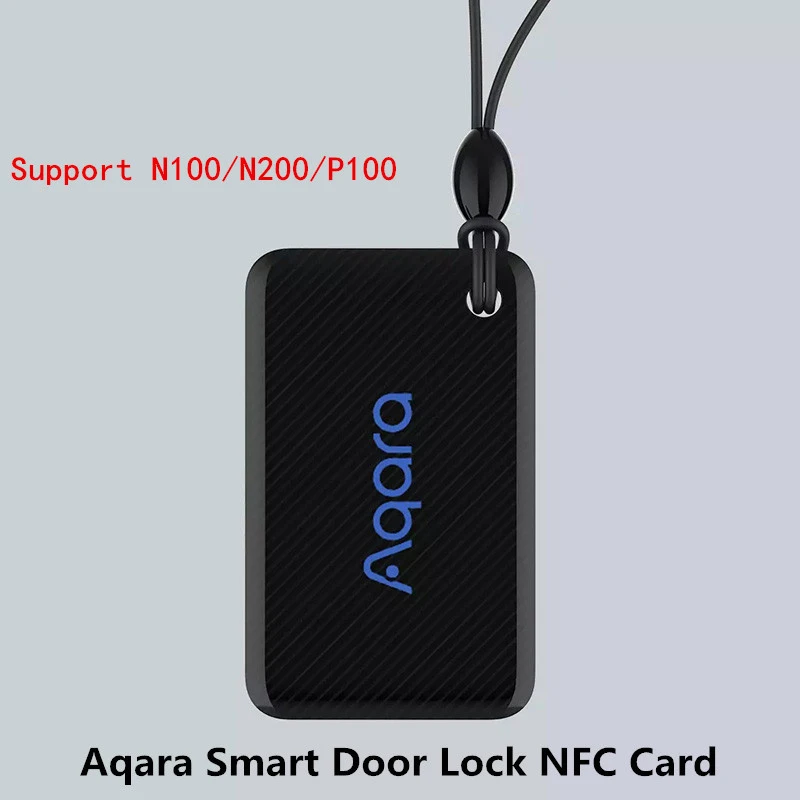 Original Aqara Smart Door Lock NFC Card for Aqara Smart Door Lock N100 N200 P100 D200 Series EAL5+ Level Safety Program control