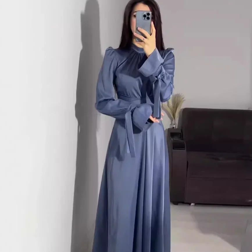 

Muslim Woman Long Dress Rab Dresses Dubai and Turkish Evening Dresses