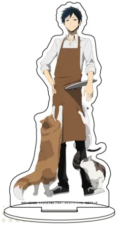 

Game Orihara Izaya Heiwajima Shizuo Acrylic Stand Doll Anime Figure Model Plate Cosplay Toy for Gift