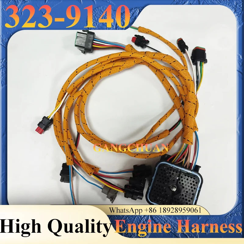 

Excavator Engine Wiring Harness 323-9140 3239140 for E336D E336D 330D C9 Engine Wiring Harness for Equipment Wire