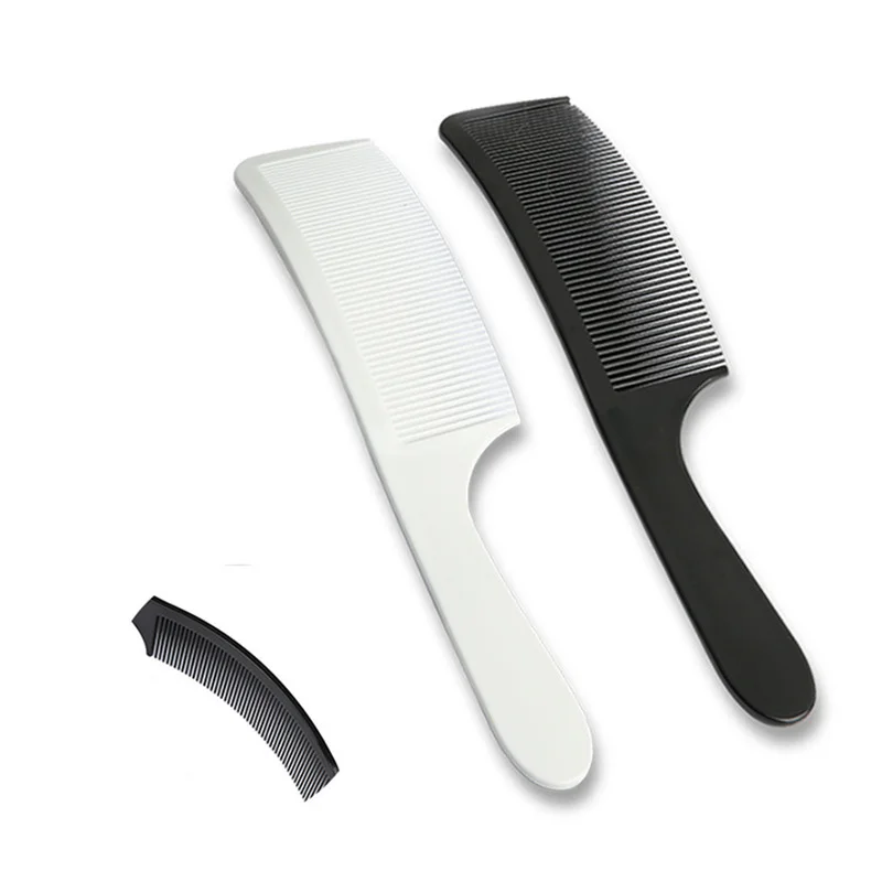 

Curved hair comb, professional hairstylist hair comb, salon hairstylist uses curved hair cutting comb