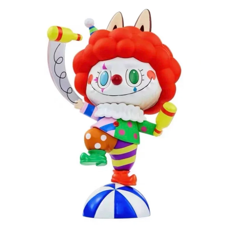 

Genuine POP MART The Monsters LABUBU CLOWN Series Trendy Play Anime Action Figure Desktop Ornaments Kid's Toy Gift in Stock