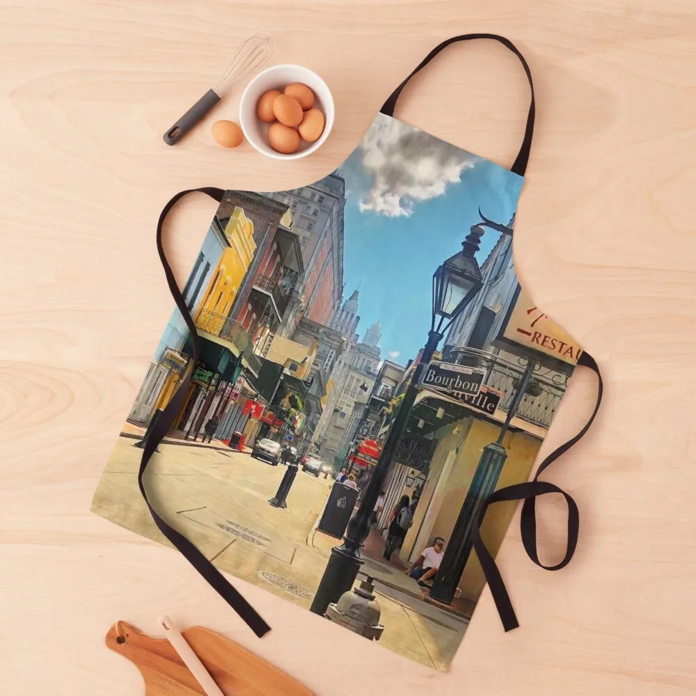 

Streets of New Orleans Apron Kitchen Items For Home kitchen clothes Kitchen Accessories 2022 Kitchens For Men Apron