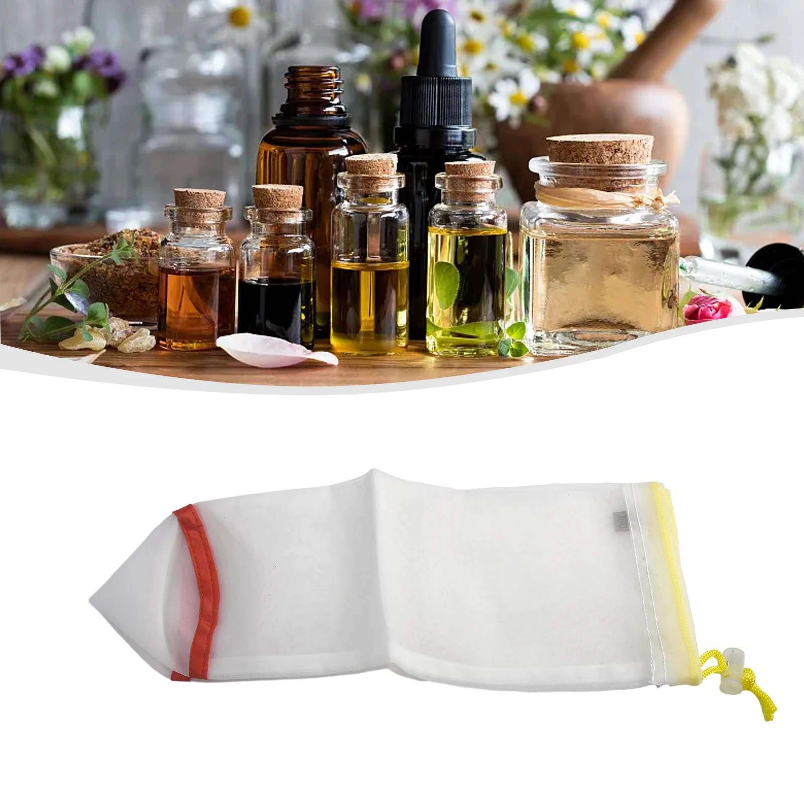 5pcs All Mesh Bubble Bags 1 Gallon Kit Herbal Ice Extractor Hash- Essence Shampo Flter Herbal Extraction Grow Bag High-quality