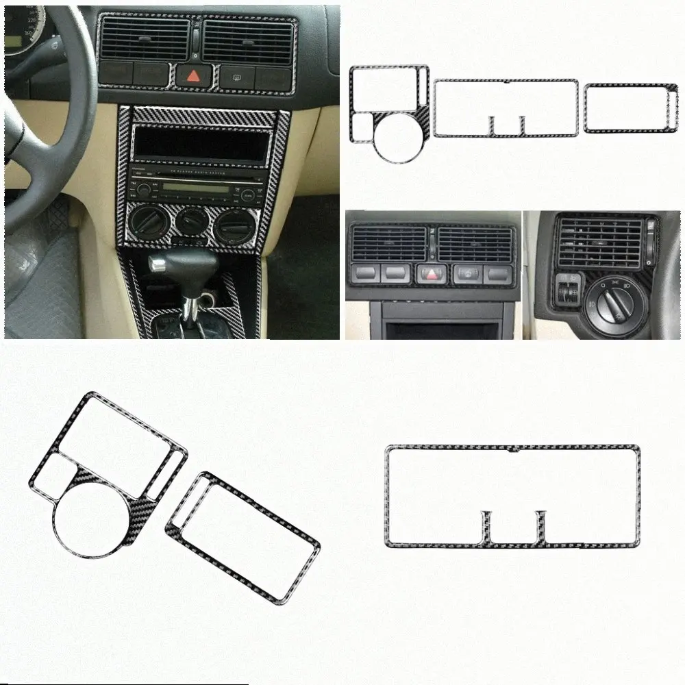For Jetta MK4 Dashboard Vent Trim Car Interior Upgrade As Shown In The Picture Passed Quality Tests Carbon Fiber Construction