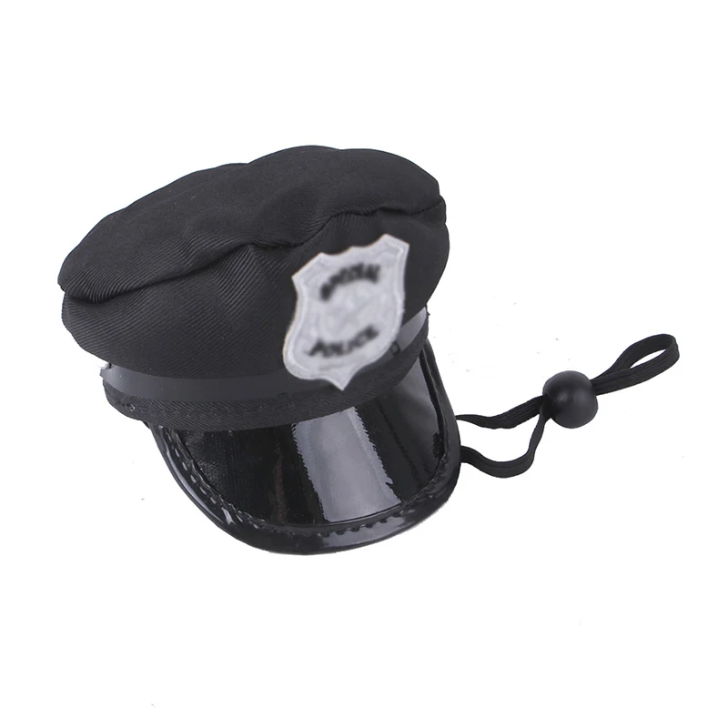 PESENAR-Sombrero de cosplay de oficial, lindo perro Teddy, vestidos como un capitán marinero, sombrero de Mascota para combinar con la fiesta navideña