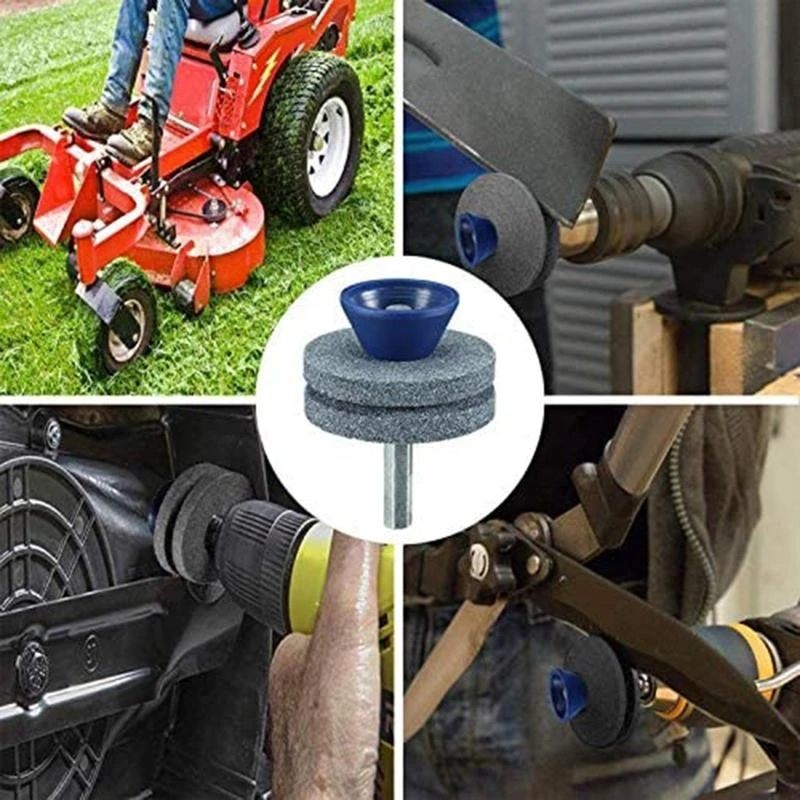  50mm Industrial Wind Power Electric Stone Grinder Sander Industrial Whetstone Sharpener Lawn Mower Blade Sharpener