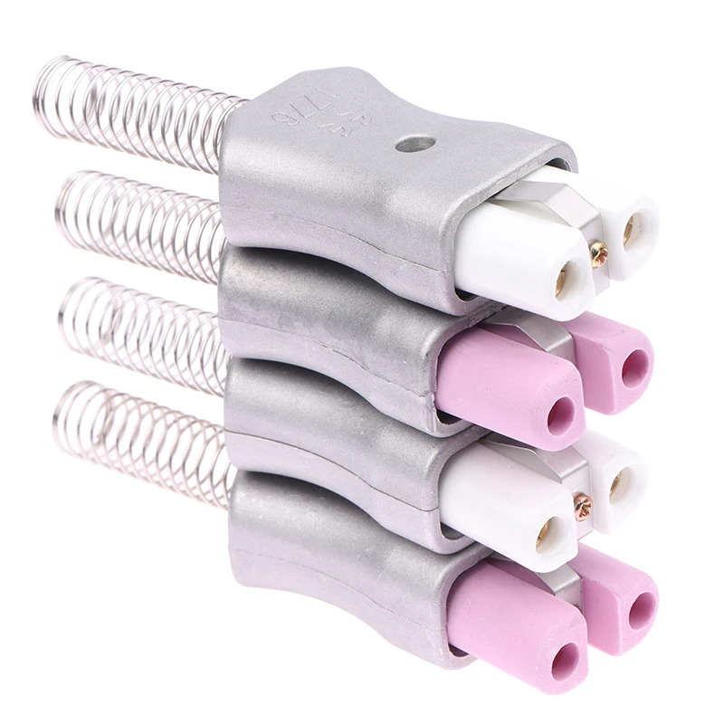 Stop aluminium 6mm IEC C8 ceramiczny przemysł okablowania wtyczka wysokiej temperatury złącze piekarnik elektryczny listwa sieciowa 35A