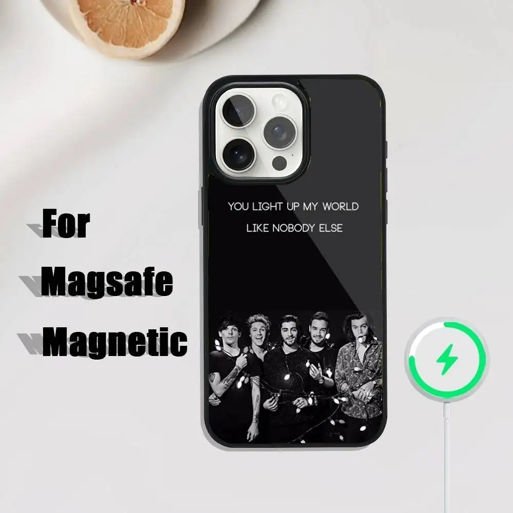 حافظة هاتف Band One D-Direction لهاتف iPhone 17,16,15,14,13,12,11,Pro,Max,Plus,Mini,SE4,E شحن لاسلكي Magsafe مغناطيسي #5