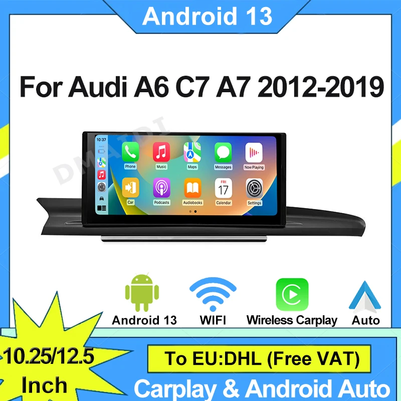 GPS Navigation Factory Price 128G Android 13 10.25 12.5