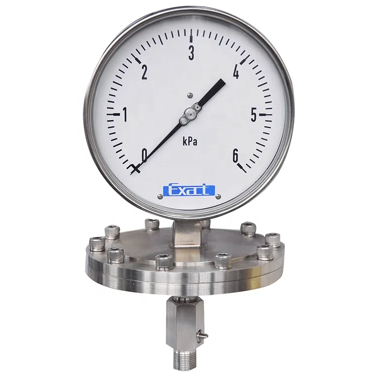 Economical Practical high quality Stainless Steel Diaphragm Seal Pressure Gauge