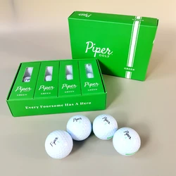 Pelotas de Golf de 2 capas/3 capas, bolas Salinas de alta calidad, pelotas de competición, juego de regalo de 12 piezas