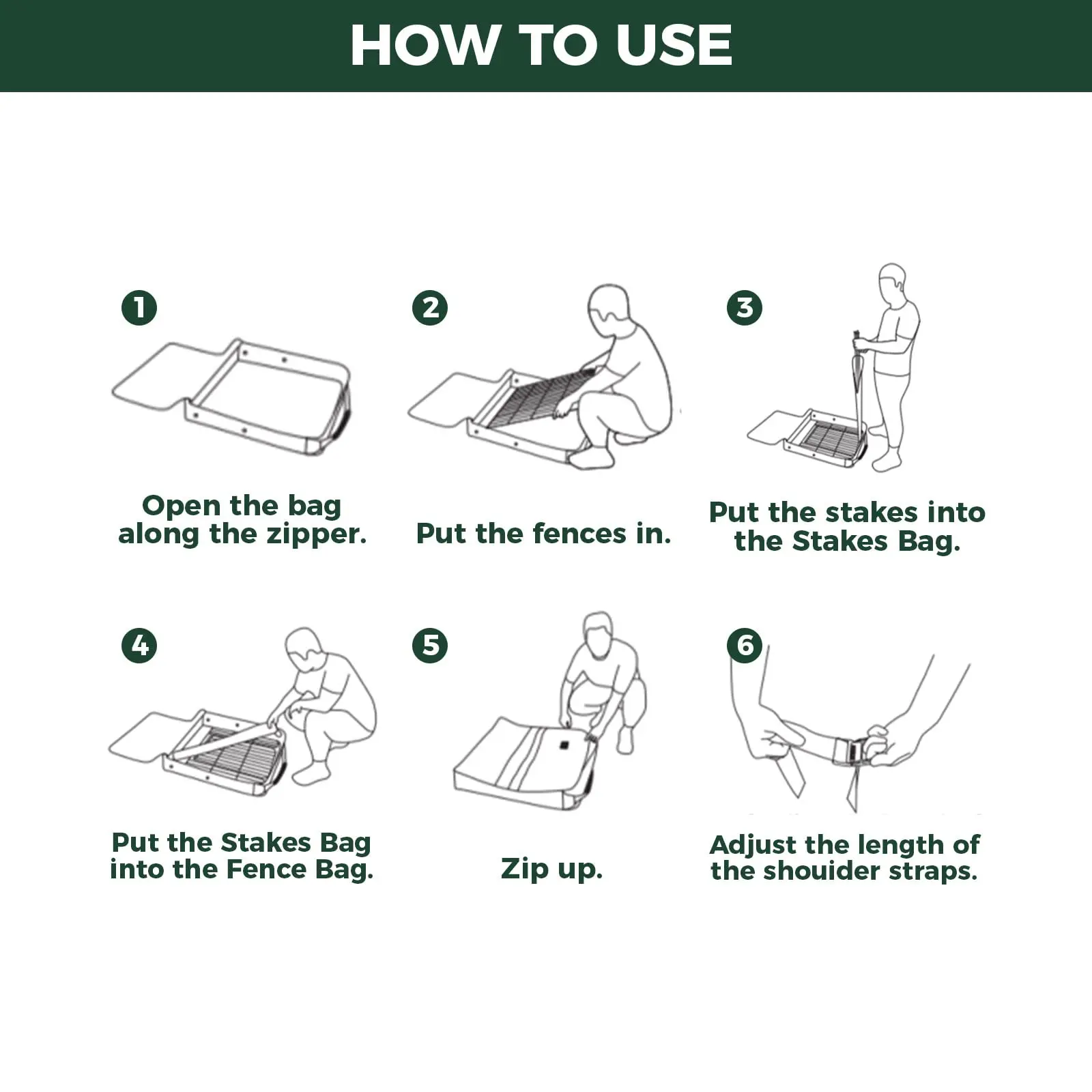 حقيبة تخزين روضة الكلاب المتخصصة من FXW (غير مناسبة لعلامات تجارية أخرى)، مصممة لرحلات RV