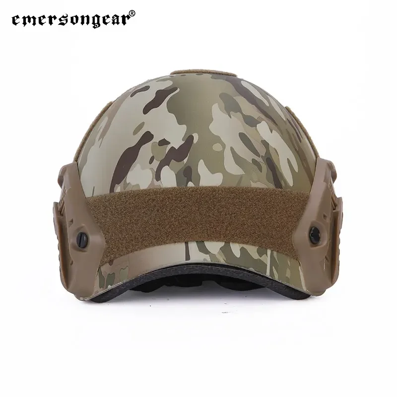 Emersongear Tactical Helmet With Protective Goggle Glasses Combat Hunting CS Anti-fog Helmet Protective Eyewear Helmet EM8820