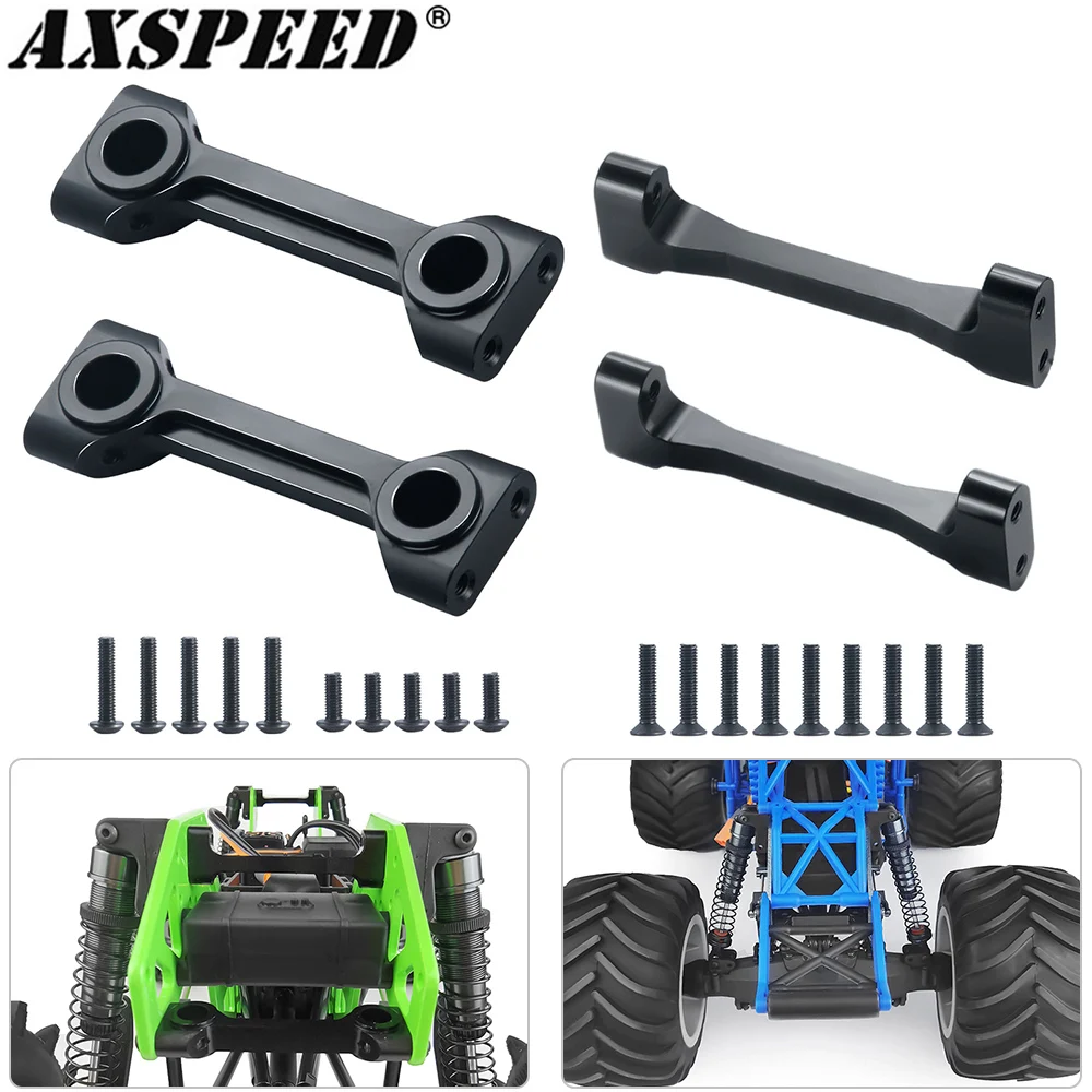 AXSPEED RC Car Shell Fixing Mount Support Stand for 1:8 LMT 4S King Sling & 4WD Digger Monster Buggy Truck Upgrade Parts