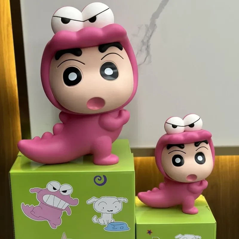 

Аниме Crayon Shin-Chan кавайная фигурка Waniyama Sancosplay Shinchan фигурки большие виниловые фотообои детский подарок ПВХ декоративная модель