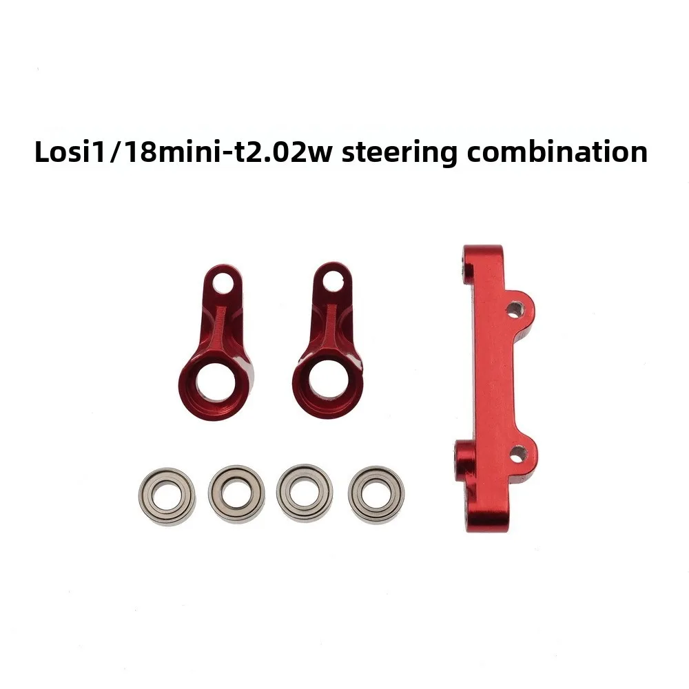 Aluminum Upgrade Parts For 1/18  Mini T 2 0 2WD Stadium Truck RTR RC Car Stub Axle Lower Suspension Arms Durable