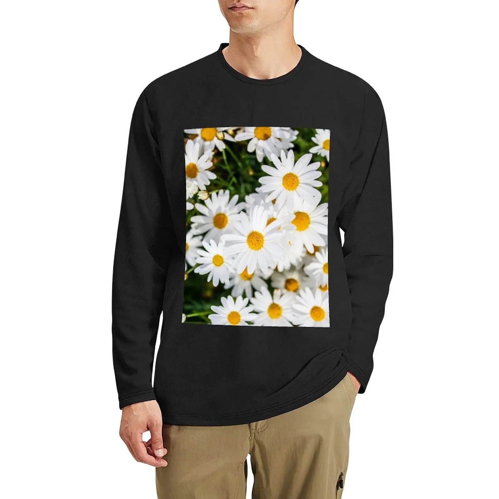 

Daisy Long T-Shirt graphics t shirt plus size tops oversized t shirts graphic t shirts big and tall shirts for men
