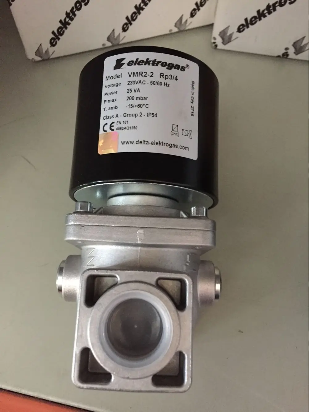 VMR2-2 RP3/4 DN20, VMR4-2 DN40 Natural Gas Solenoid Valve