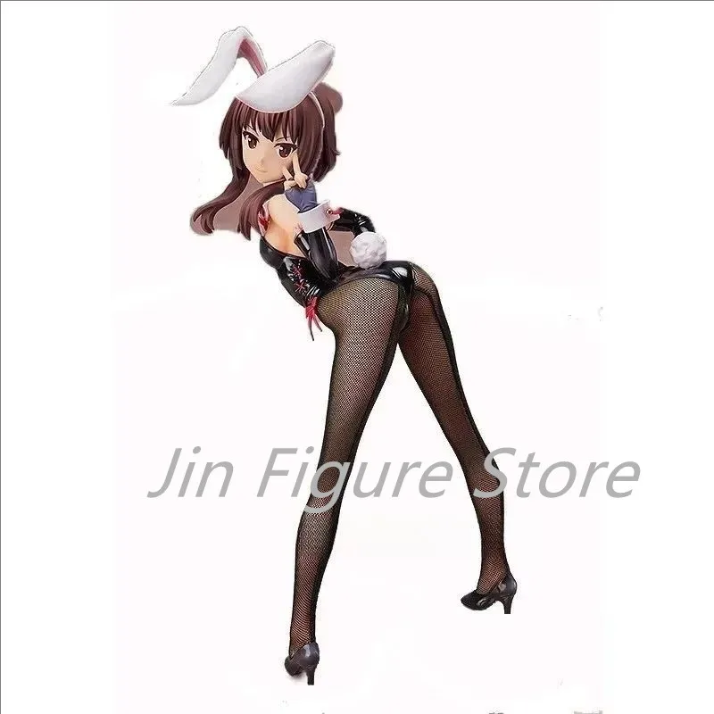 

33cm Konosuba Megumin Bunny Girl 1/4 Anime Girl Figure Model Statue Boys Collection Desktop Decoration Ornament Toys Gifts