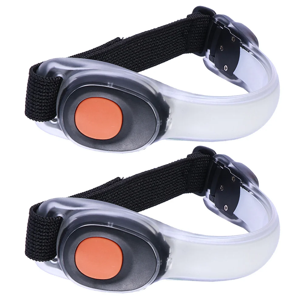 2pcs Led Light Portable Safety Lamp For Night Sports Outdoor Running Jogging Cycling Walking 80H Replacement Night