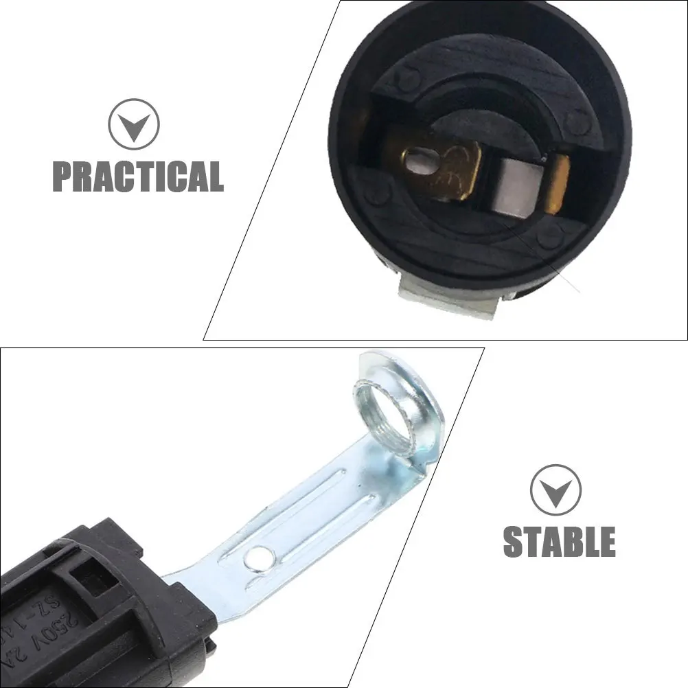 

6Pcs E14 Lamp Holder Light Bulb Socket Durable Replacement Lamp Parts for Home Commercial Lighting Light Socket