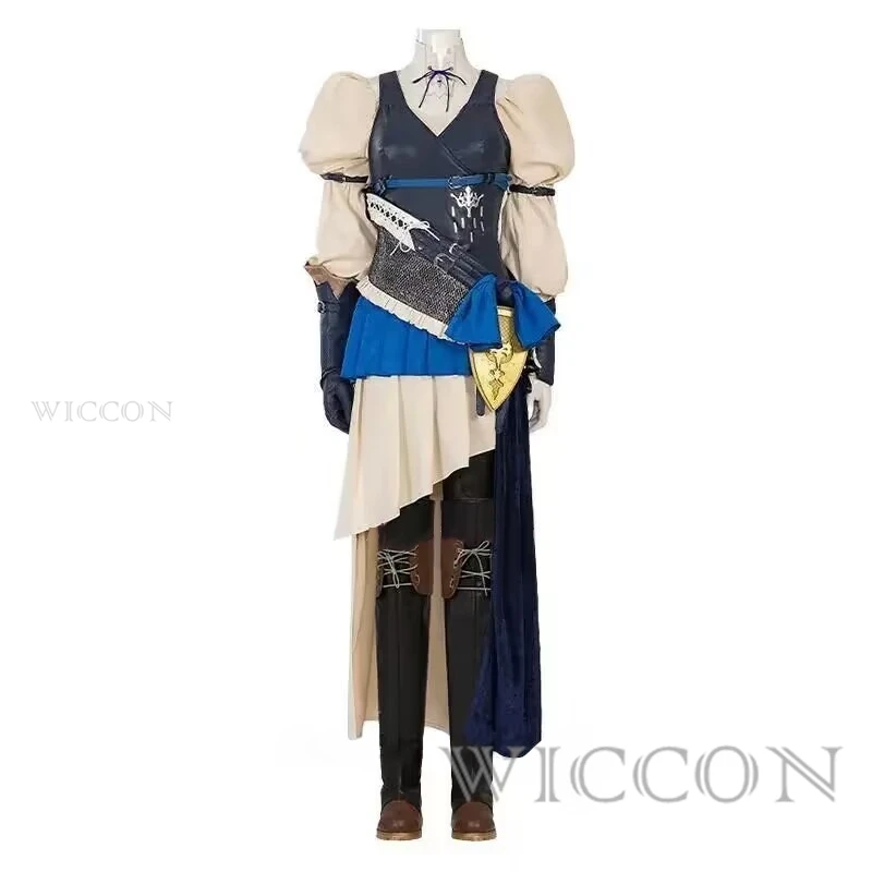 

Jill Warrick Cosplay Costume Final Fantasy XVI FF16 Outfit Women Shirt Dress Pants Suits Halloween Carnival Party Suit