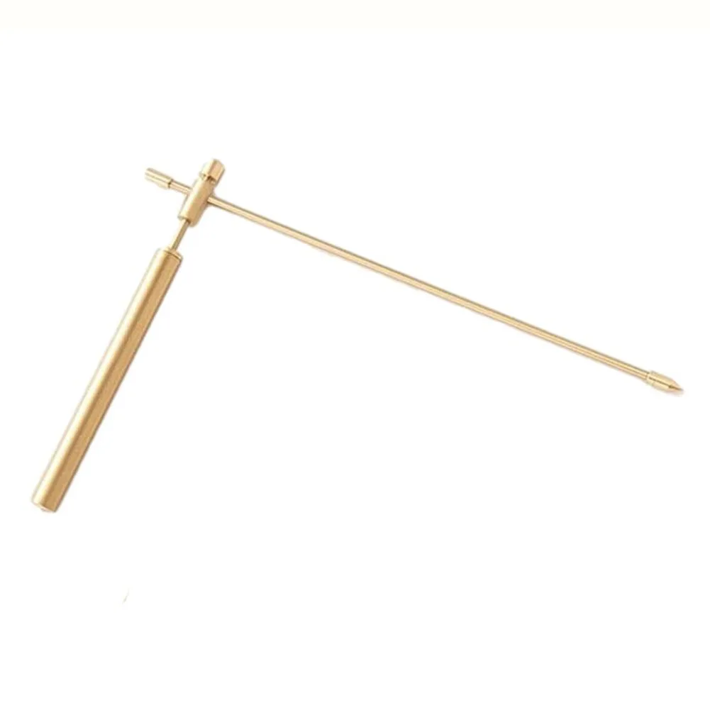 1PCS 99.9% Pure Copper Copper Dowsticks For Treasure Hunting Divination Water Rods Tools Metal Detectors