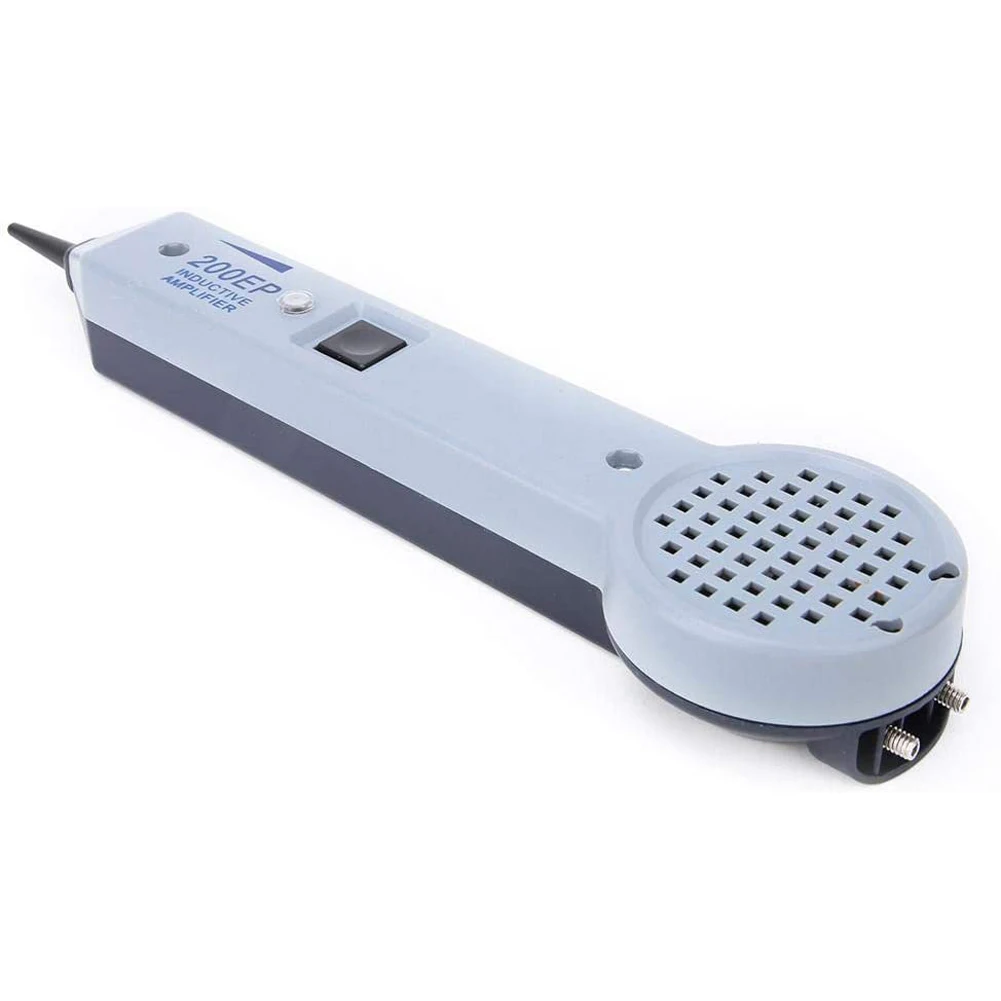 Imagem -03 - Precisão Tom Gerador Kit Fios Tone Tracer Amplificador Indutivo Sonda de Isolamento para Rede Cabos Collation 200ep Alta