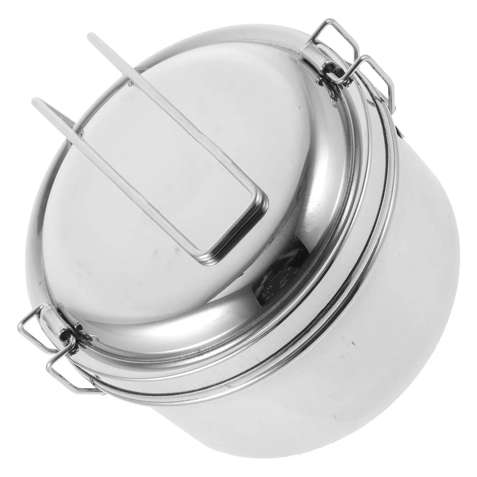 Stainless Steel Leak-Proof Bento Box – Portable Double-Layer Lunchbox for Office, School & Outdoor Use