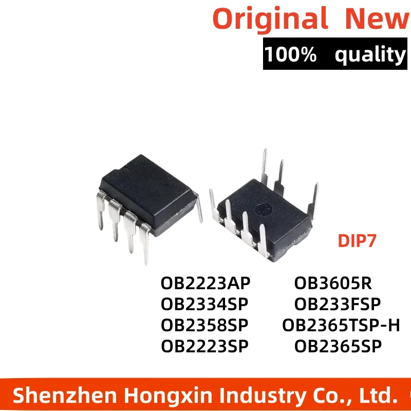 10 pieces of OB2223AP 3605R 2334SP 233FSP 2358LSP 2365TSP-H direct insertion DIP7 electric pressure cooker power chip