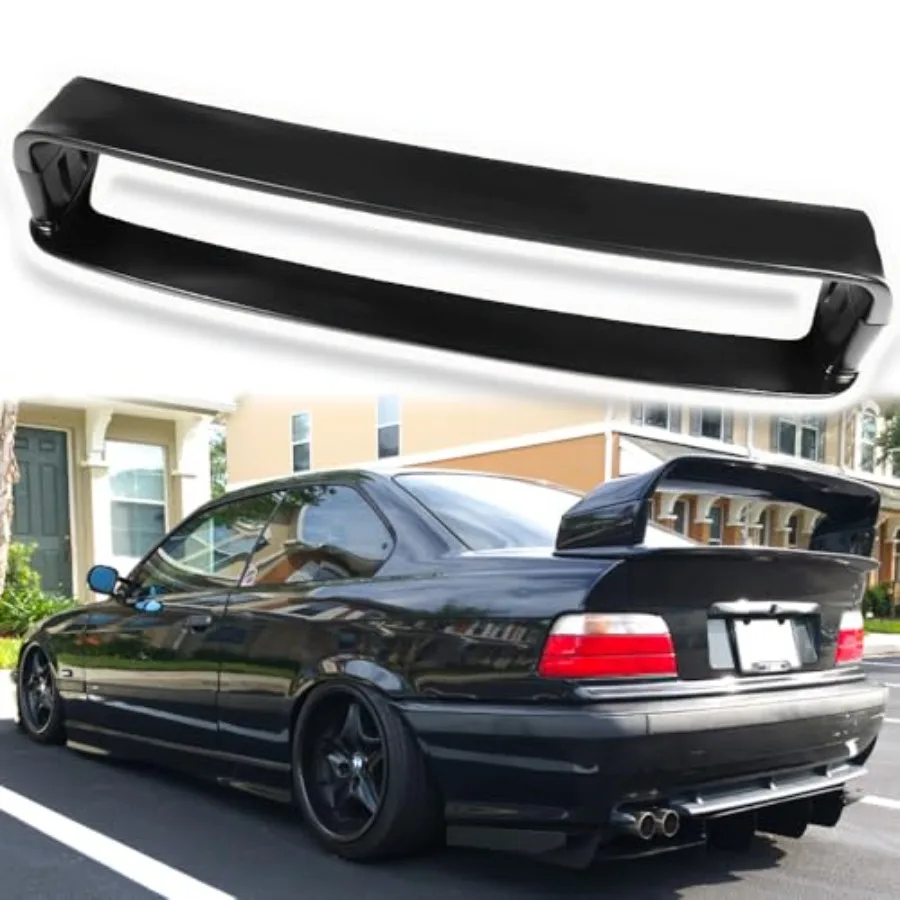 

Совместим с BMW 3 серии E36 19921998 M3 19941999 2-дверный и 4-дверный комплект губ ZR1 Extended High PG Style Lip Kit глянцевый черный