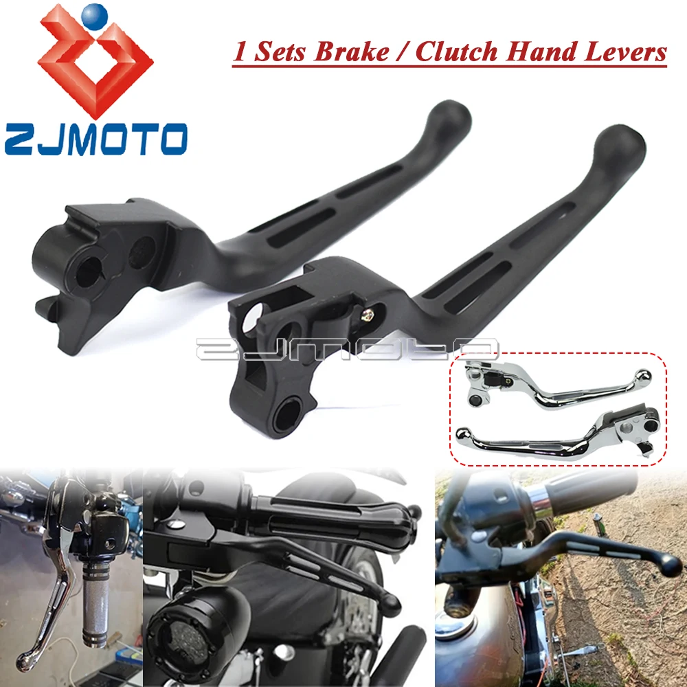 

Motorcycle Hand Levers Brake Clutch Lever For Harley Softail FXST Sportster Dyna Low Rider Touring Road King Electra Glide 96-14