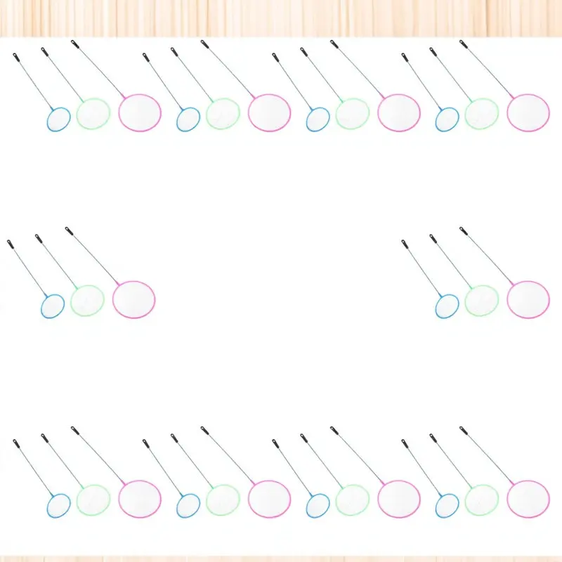 

30Pcs Small Fish Landing Net for Fish Tank Aquarium Fishing Net Dense Fine Mesh Non-Slip Comfortable Handle Countercurrent