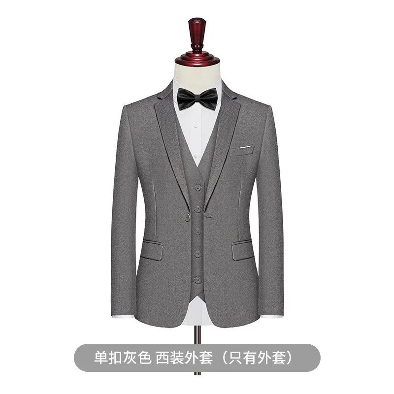 H32 best man suit uomo lavoro sposo abito da sposa abito formale abito giacca professionale