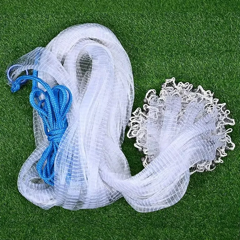 Factory Supply Cast Net Fishing Throwing Nets Customized Size Lead Sinker Cast Netting