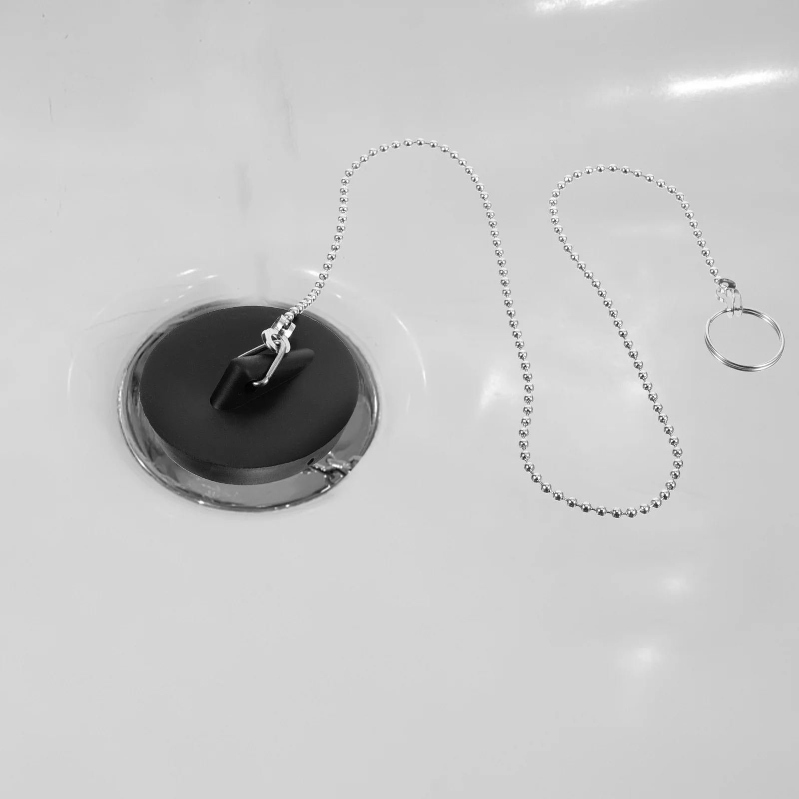 سدادة حوض الاستحمام المطاطية متعددة الاستخدامات، مصارف المرحاض، سهلة التنظيف، تحافظ على مقاومة الماء ولا تسرب