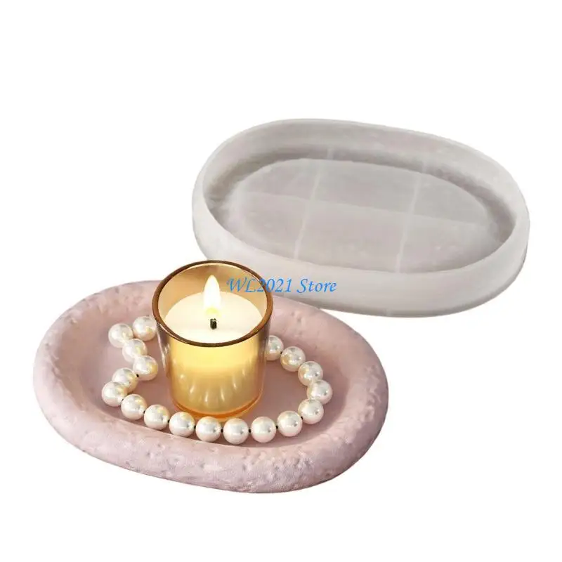 

G5GC Silicone Crafting Mold Stone Pattern Trays Moulds Jewelry Making Tool Artistic Tray Molds Suitable for Home and Parties