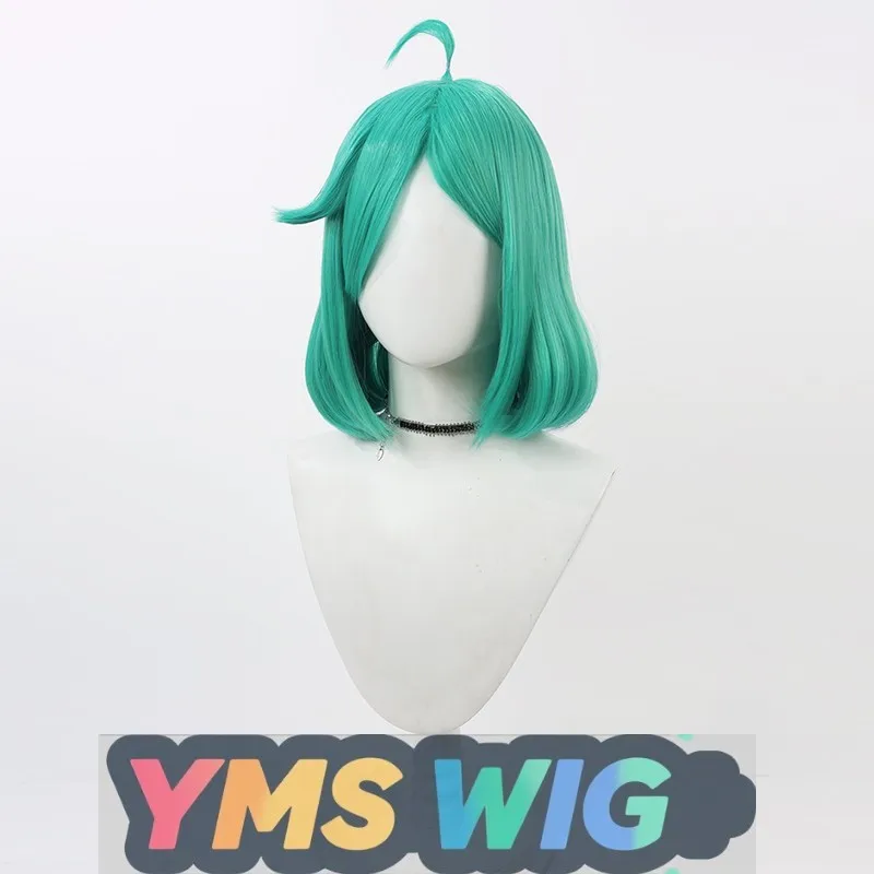 [YMS WIG] Sueños de convertirse en una chica mágica hermana y madre Mo Cos peluca verde Anemo Nemo