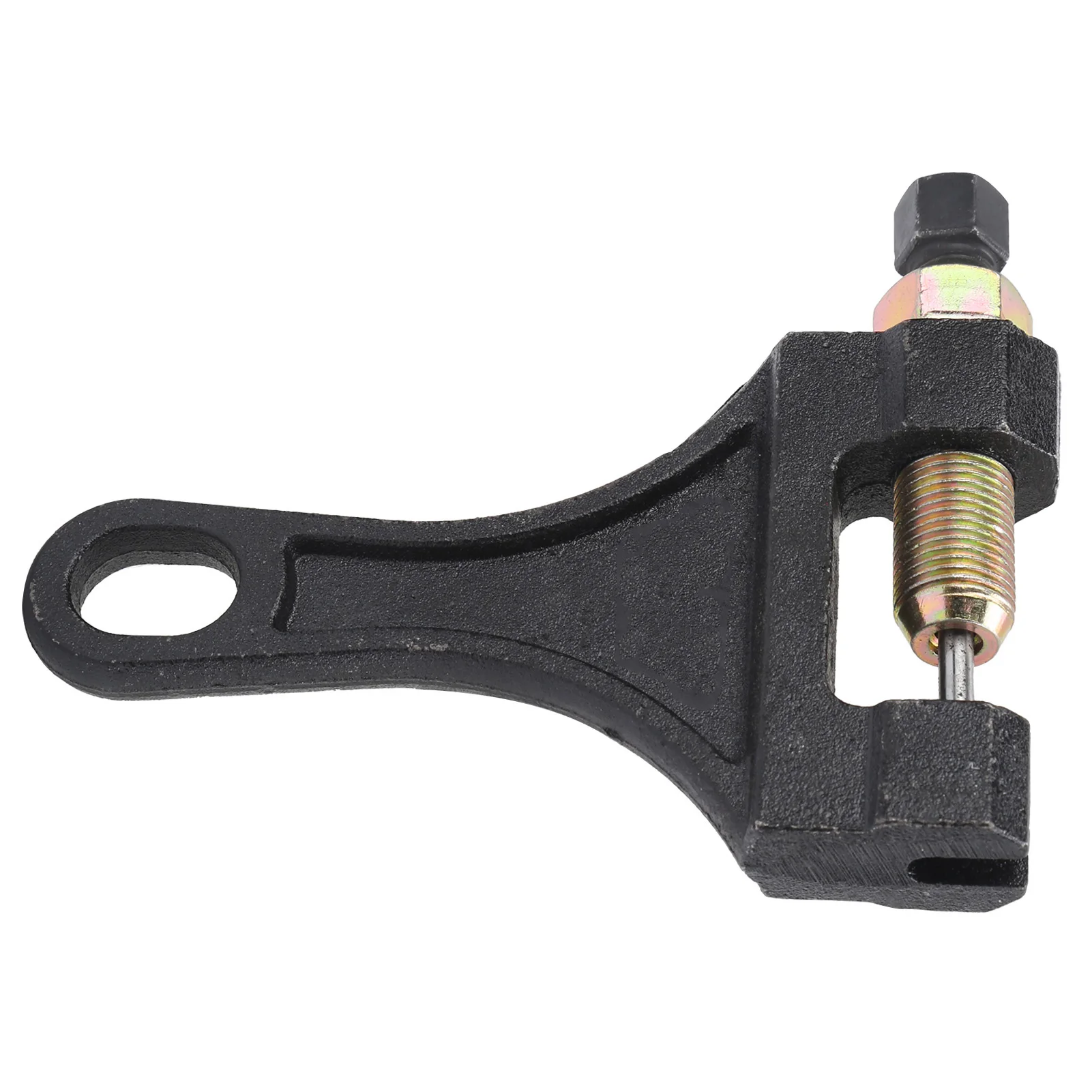 Universal Bicycle Chain Breaker Remover Metal Chain Cutter Repair Tool for Bike Motorcycle Tricycle Chain Maintenance Black