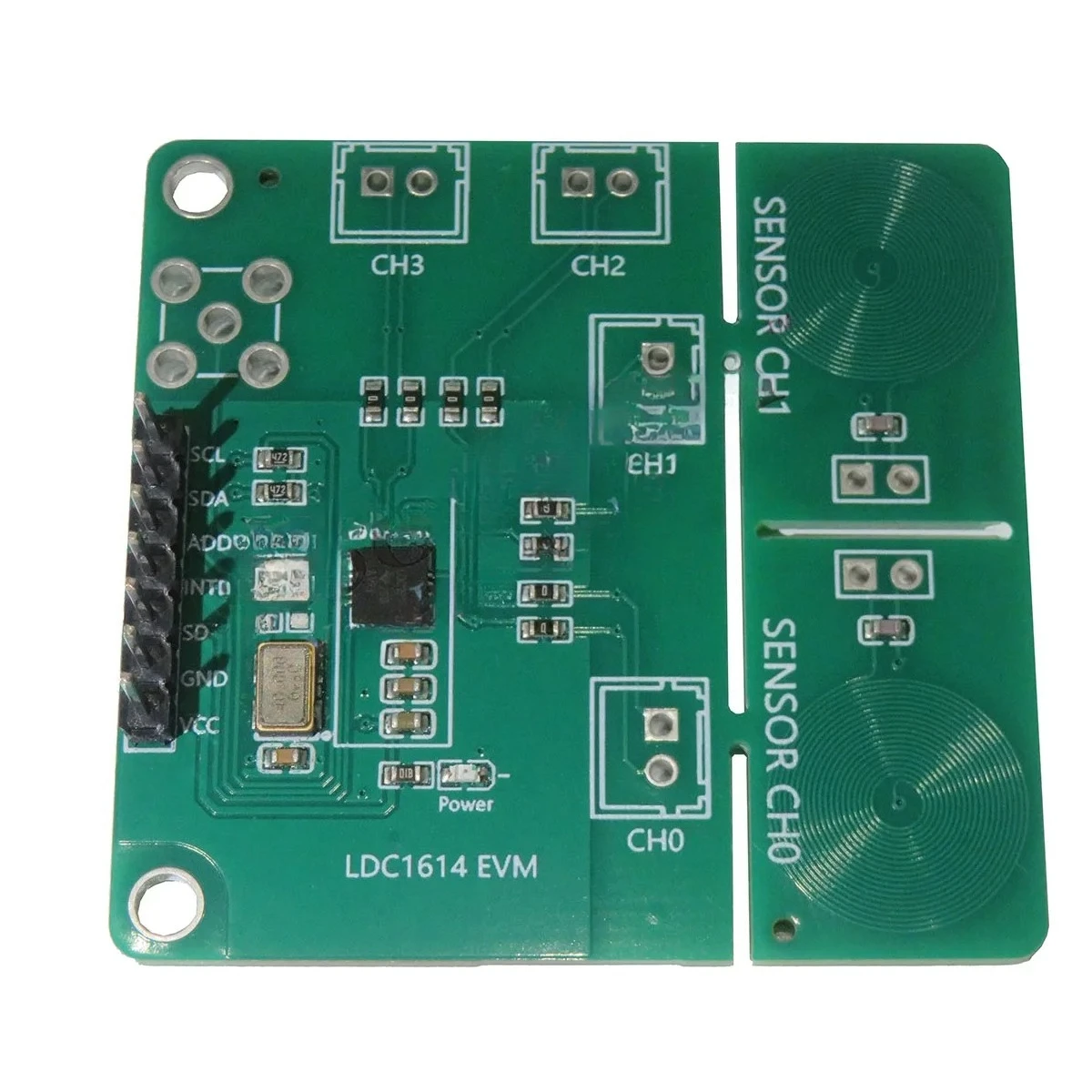 LDC1614 LDC1314 Inductive Sensing Module Sensor Multi-Channel 28-Bit Inductance-to-Digital Converter
