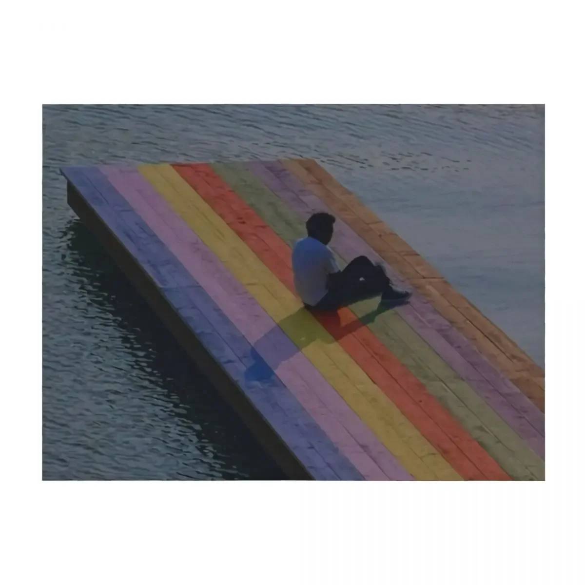 

Poster Baby Keem Cover Album The Melodic Blue Throw Blanket Soft Big Thins Hair Sofa Blankets