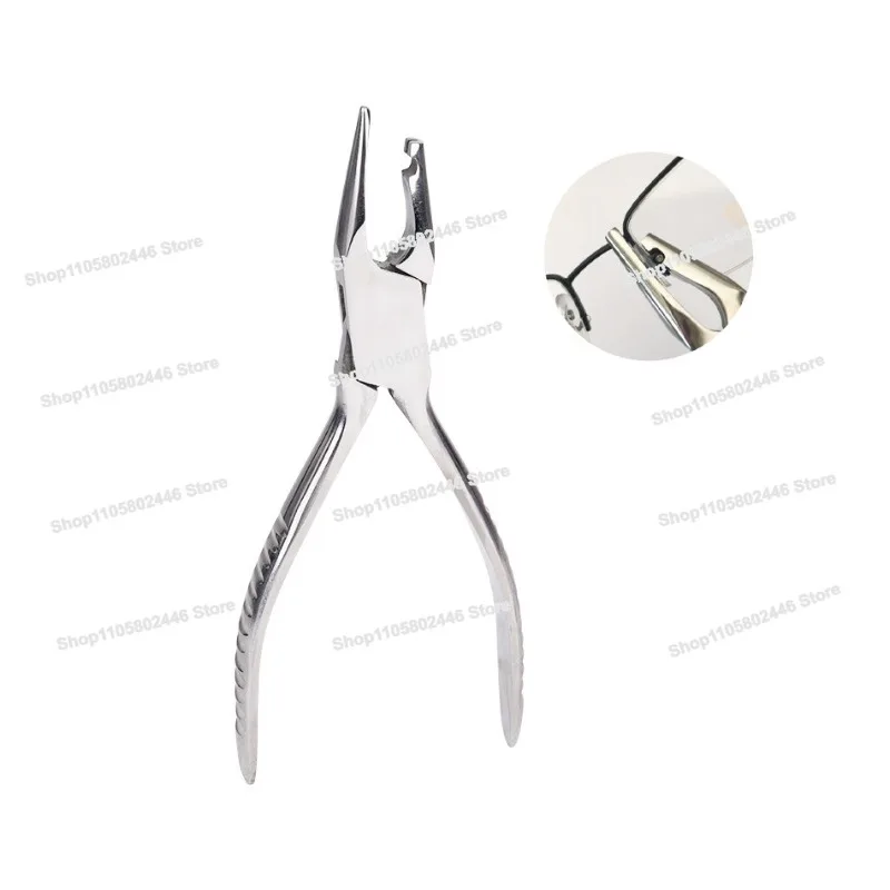 Repair Tool Pliers, Nose Pad Screw Adjustment Pliers, Open Pliers, Curved Nose Bridge Pile Corner Tool Pliers