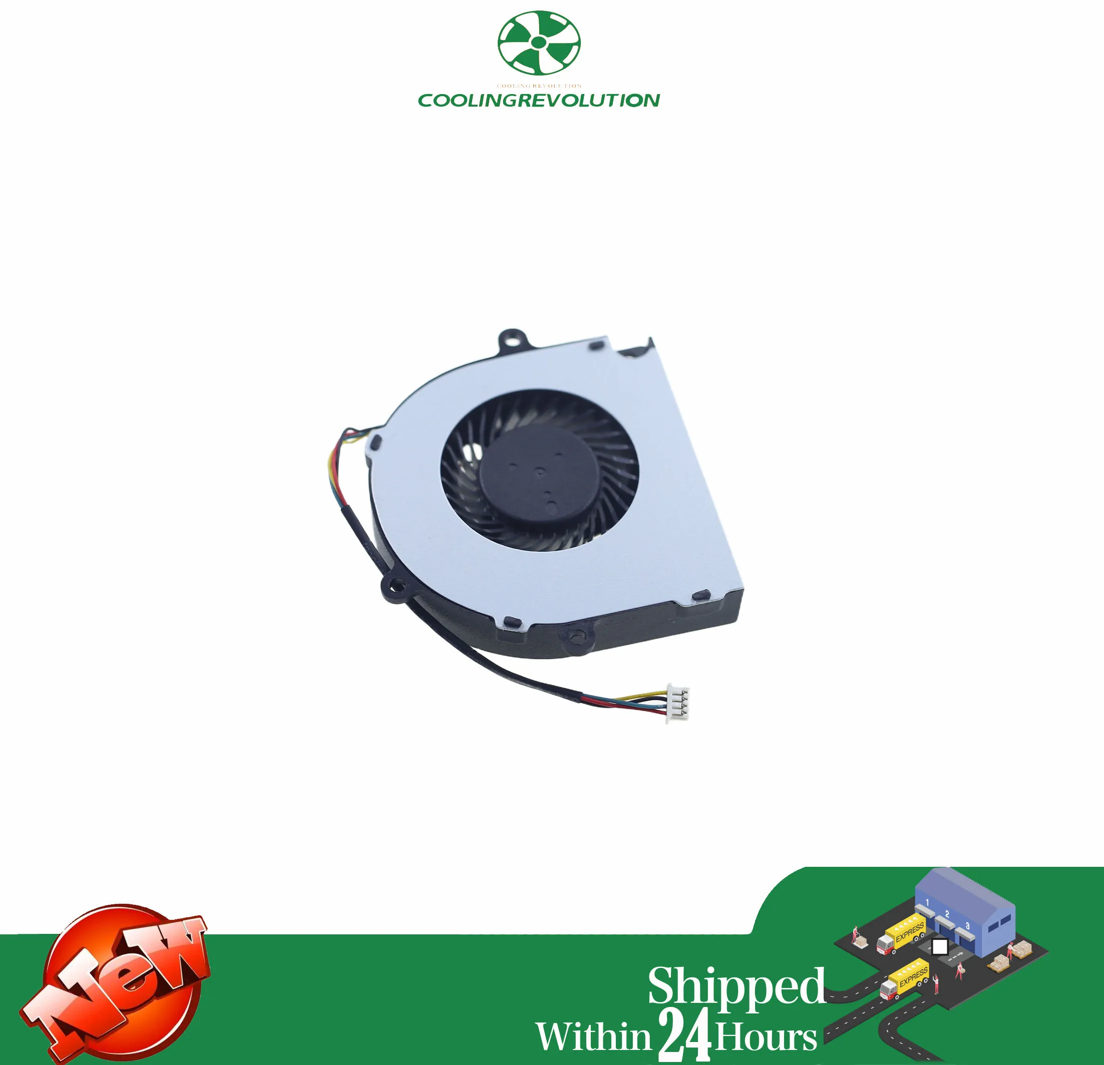 Wentylator chłodzący procesor laptopa do MAGICIAN AM08PRO LD6012MS LD6012MS1 JB6012M5B — zdjęcie produktu 3